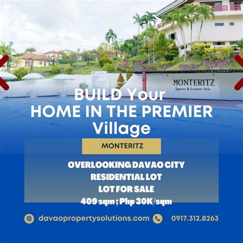 high end subdivision in davao city|Monteritz Classic Estates .